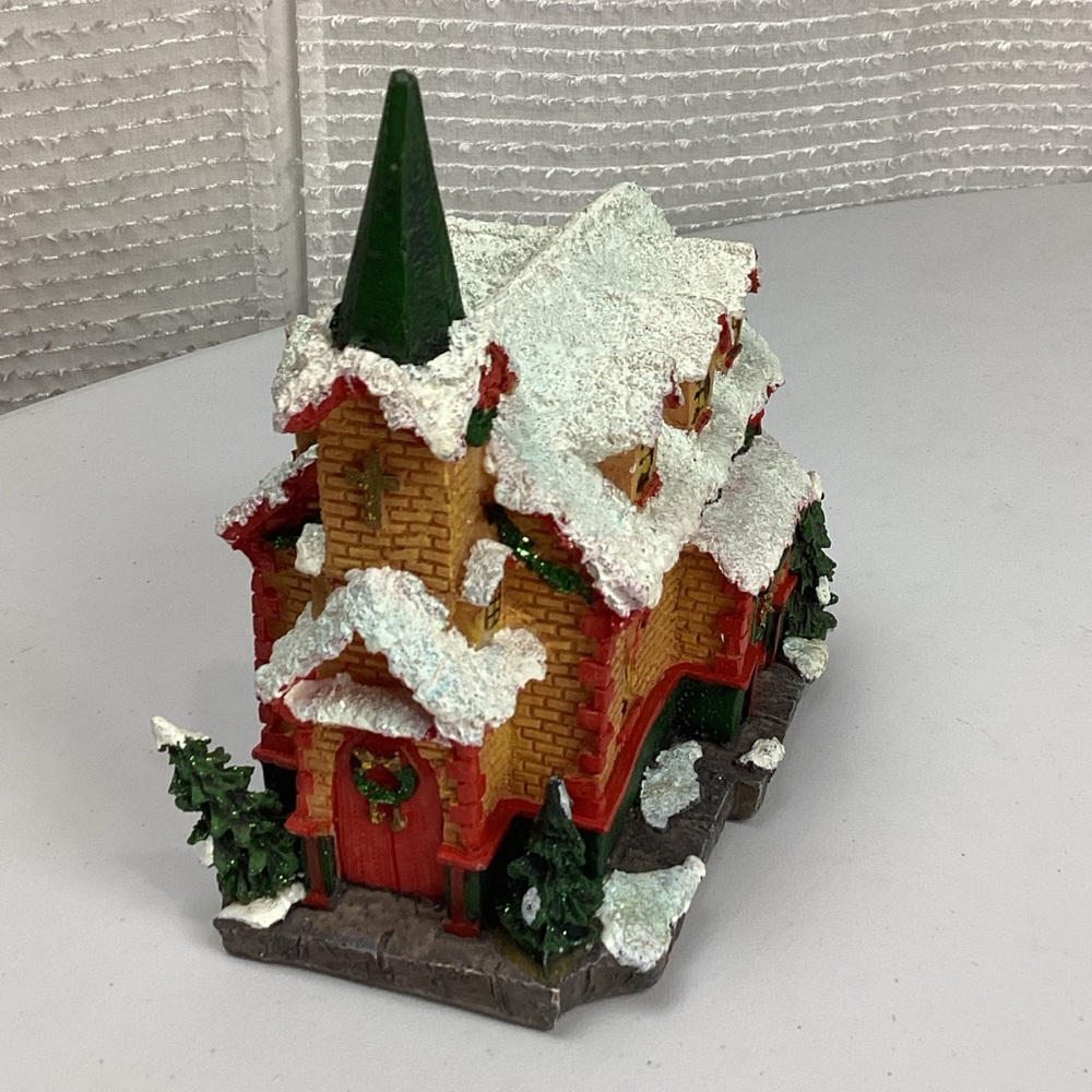 Church Building for Christmas Holiday Village